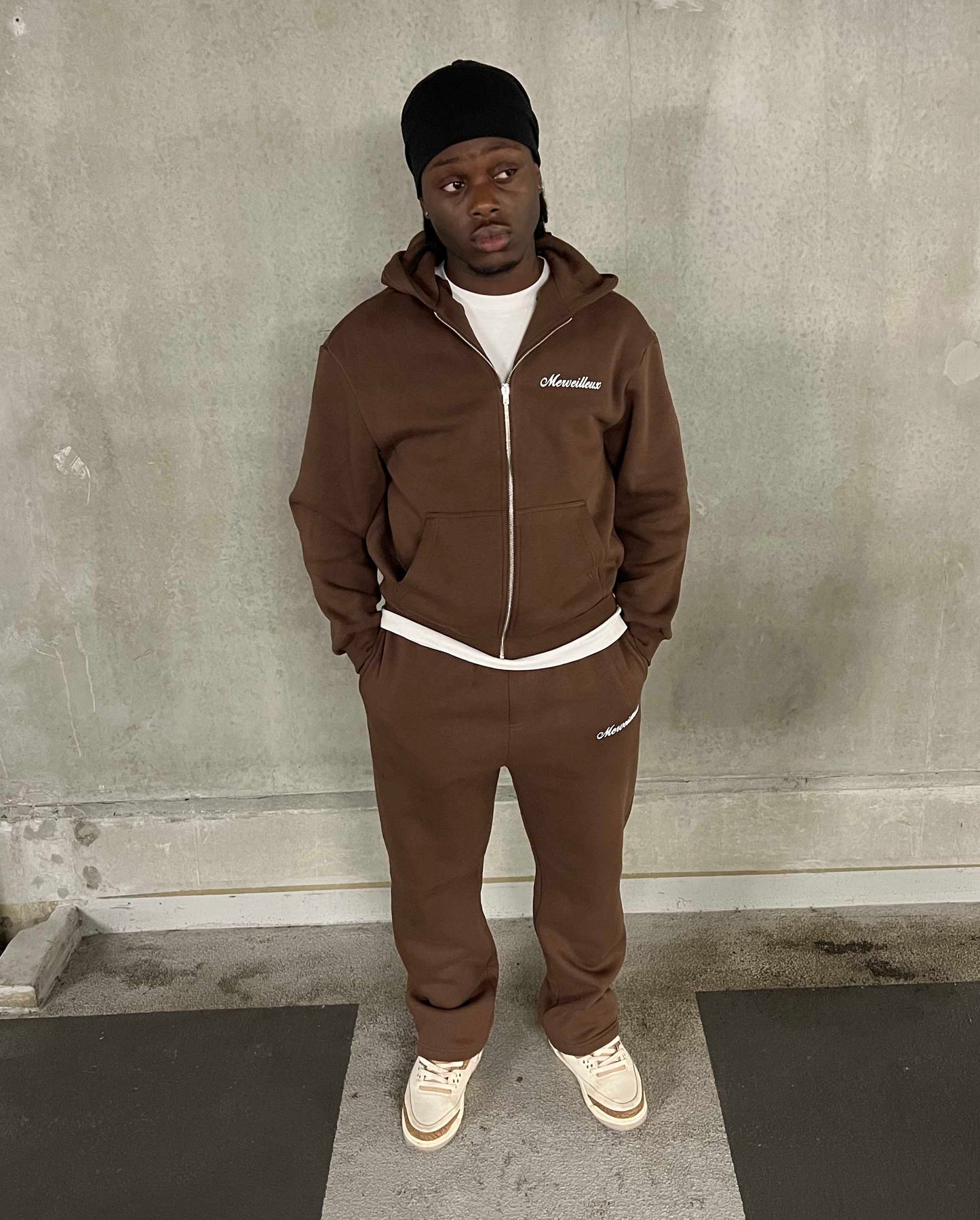 MERVEILLEUX TRACKSUIT - BROWN