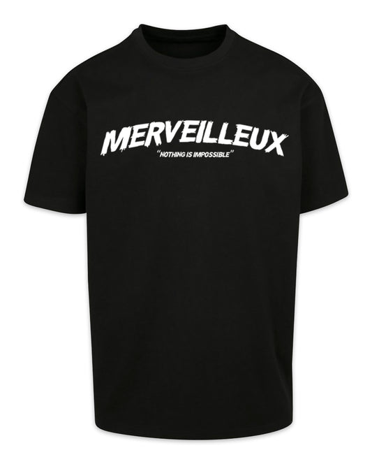 MERVEILLEUX ”NII” T-SHIRT (BLACK)