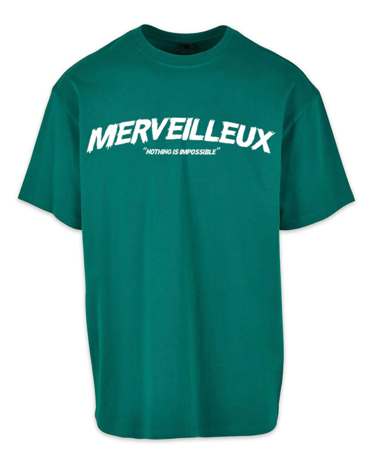 MERVEILLEUX ”NII” T-SHIRT (GREEN)