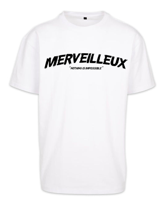 MERVEILLEUX ”NII” T-SHIRT (WHITE)