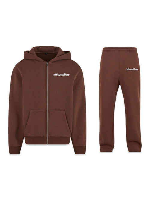 MERVEILLEUX TRACKSUIT - BROWN